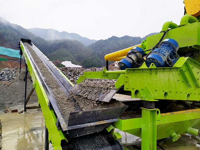 时产200吨洗砂生产线污水处理整套详细配置